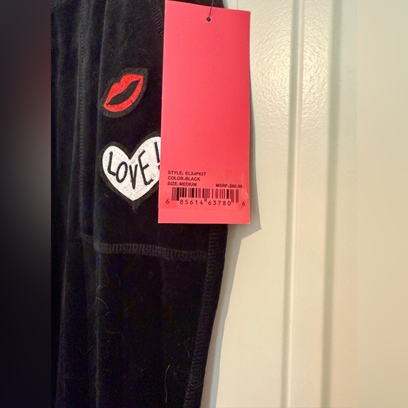 Betsey Johnson Velour Pant - Picture 5 of 7